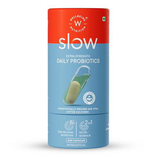 Wellbeing Nutrition Daily Probiotic Slow - 60 Capsules