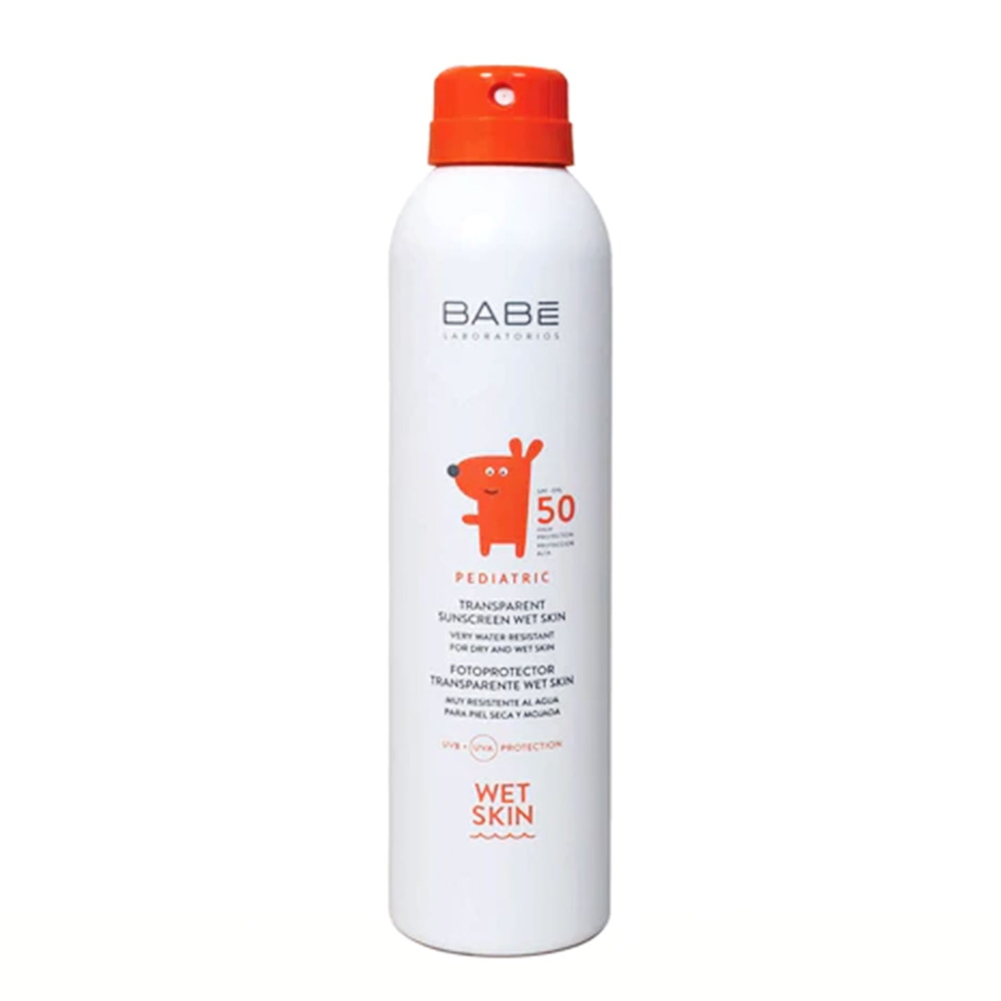 Babe Pediatric Transparent Sunscreen Wetskin SPF 50+ - 200ml