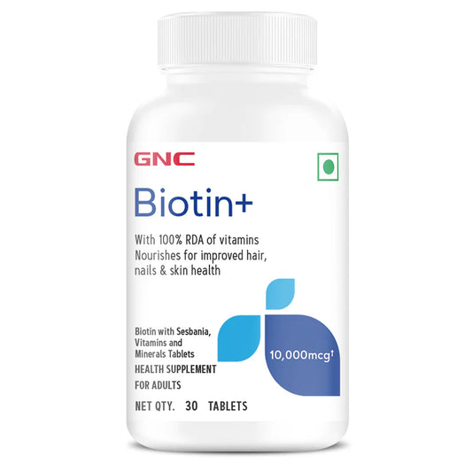 GNC Biotin 10000mcg Tabs 1x30