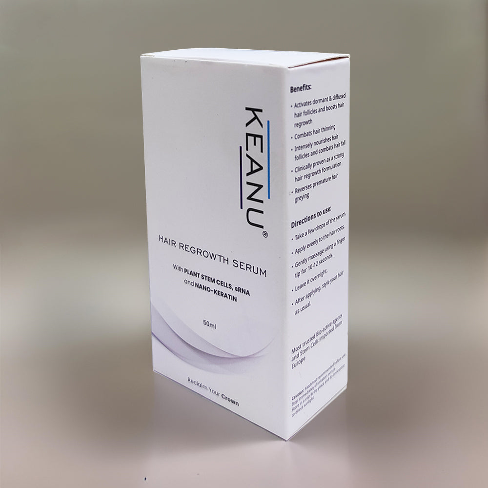 BLU OCEAN Keanu® Stem Cell based Hair Regrowth Serum- 50ml